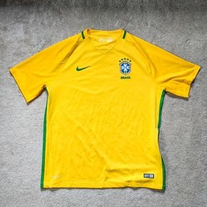Nike Dri-Fit Brasil (Brazil) Soccer Jersey XL 2016